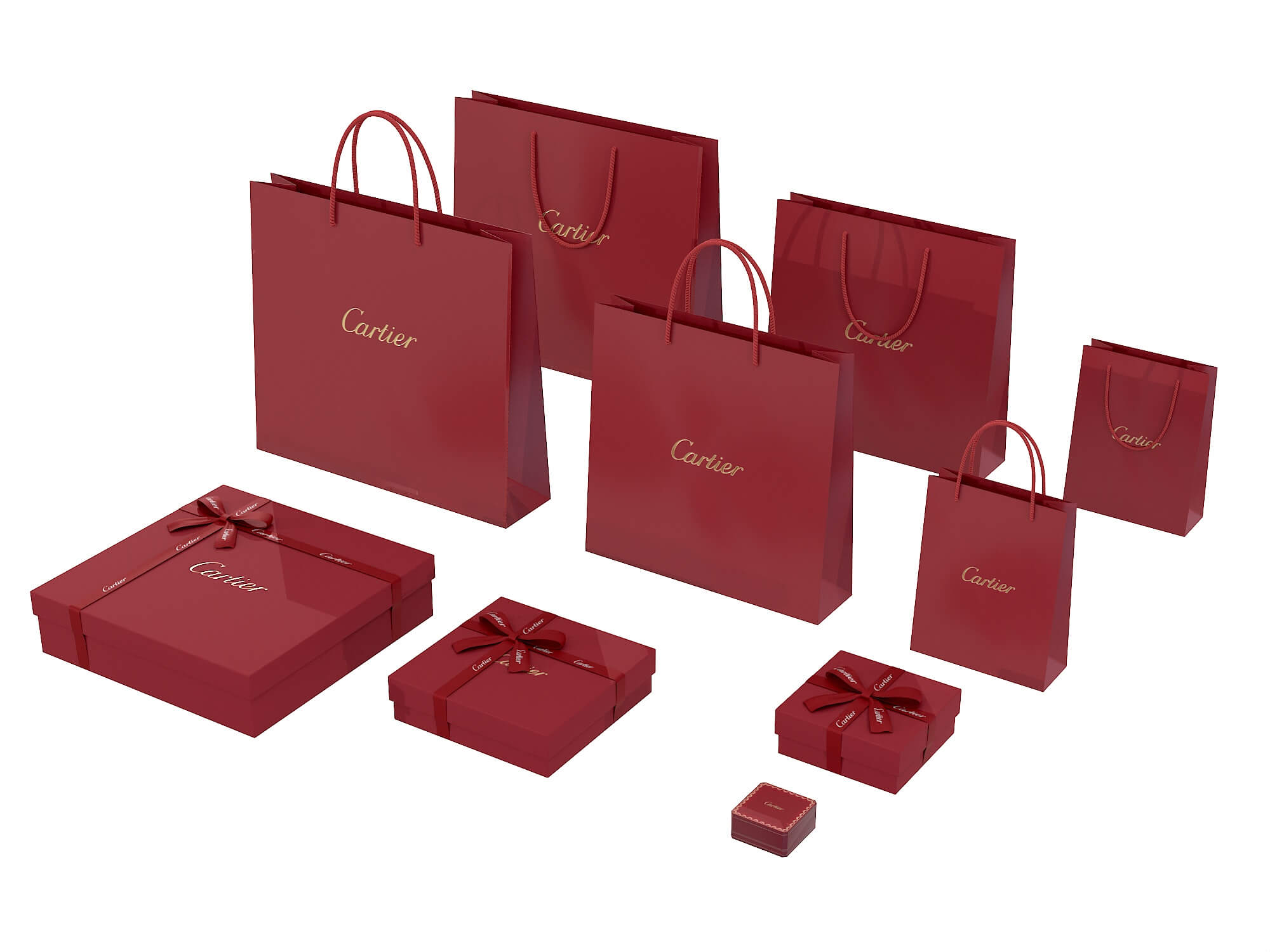 Empaques Para Regalo Cartier
