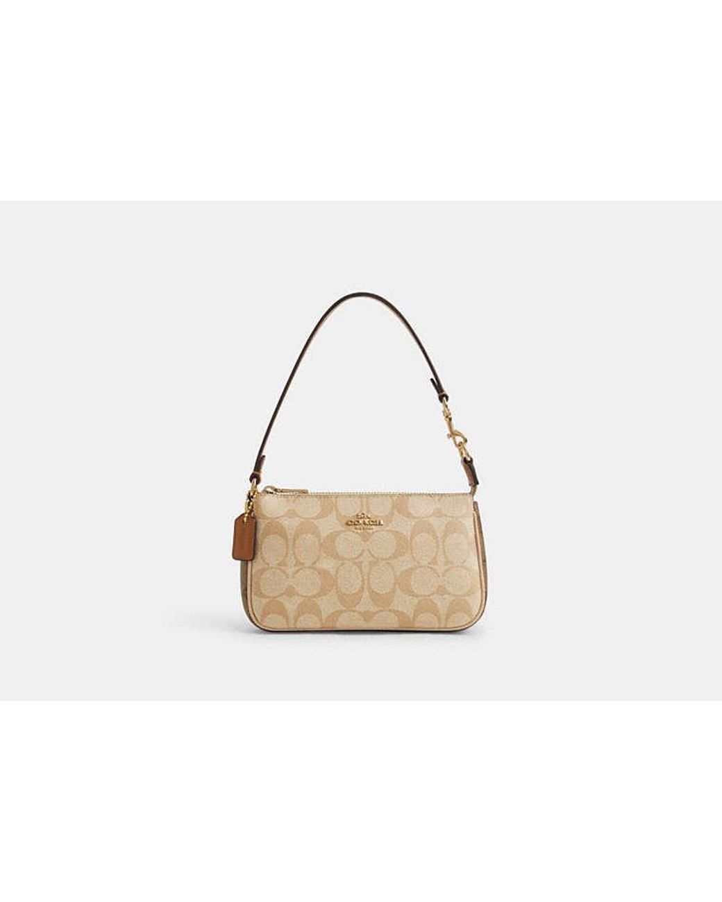 Coach Nolita 19 en Signature Canvas Beige