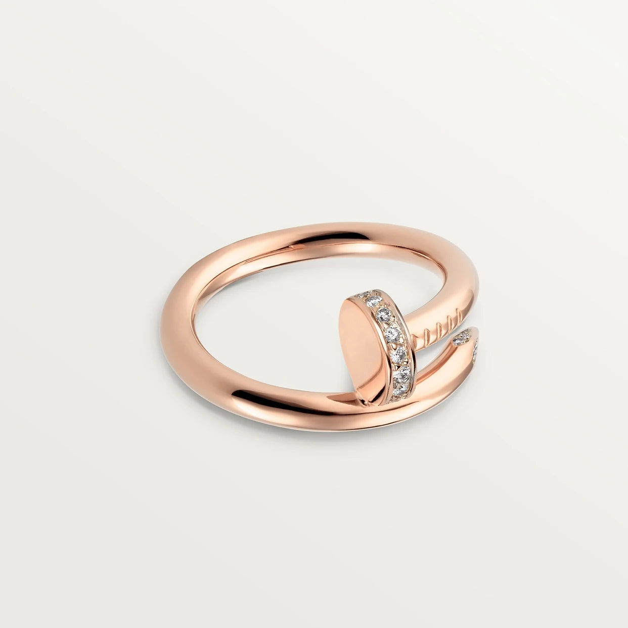 Anillo Clavo Cartier Oro Rosa