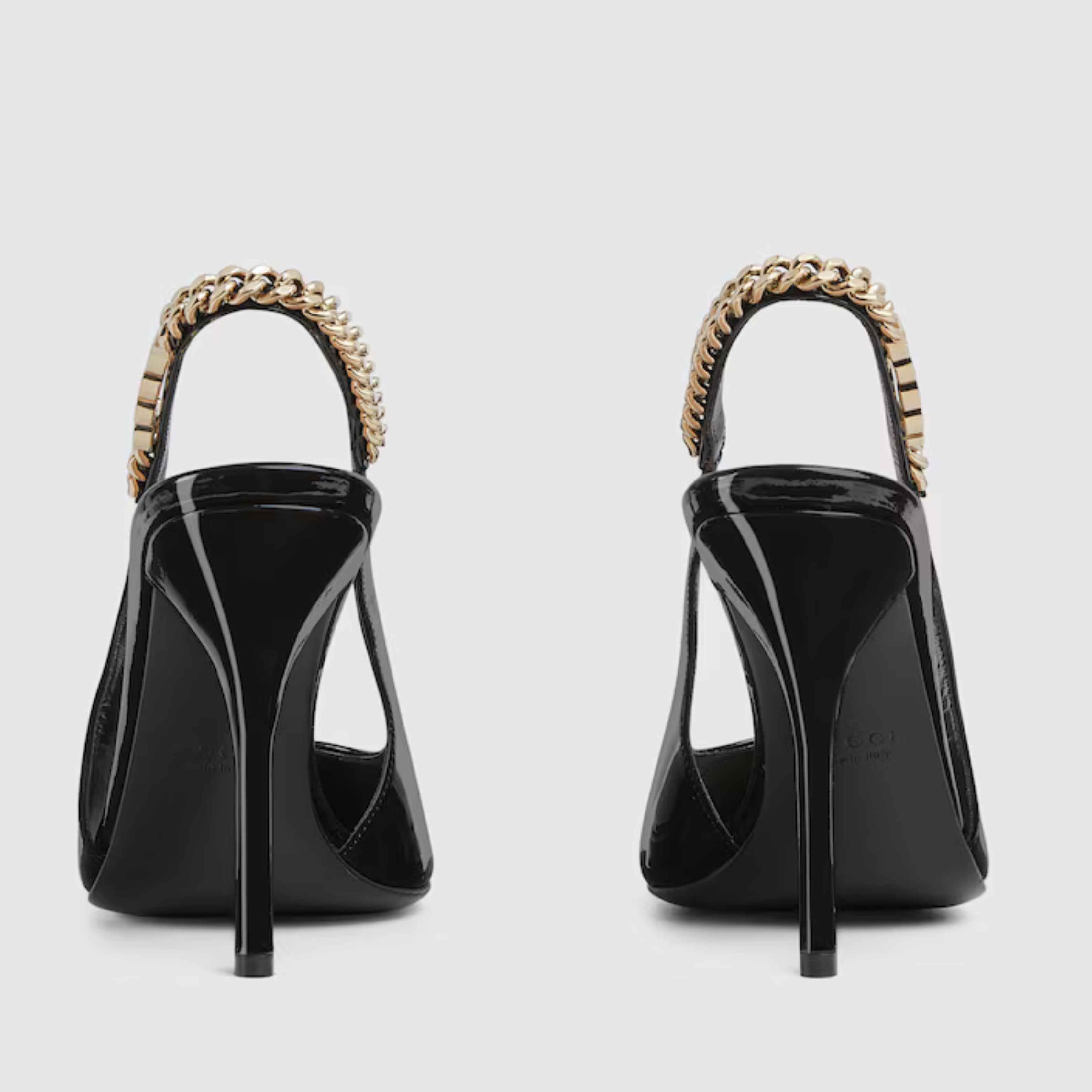 Zapato de salón Gucci Signoria con talón descubierto