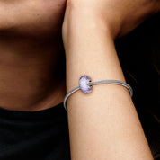 Charm de Cristal de Murano Lavanda Morado