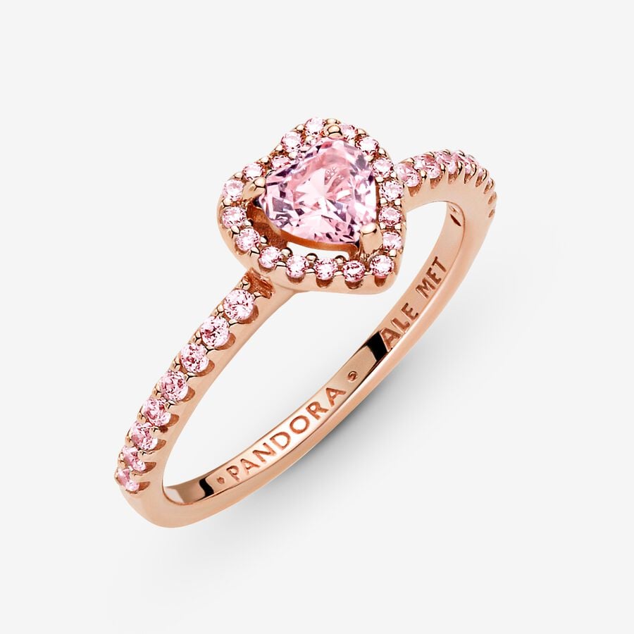 Anillo Corazón Rose Gold