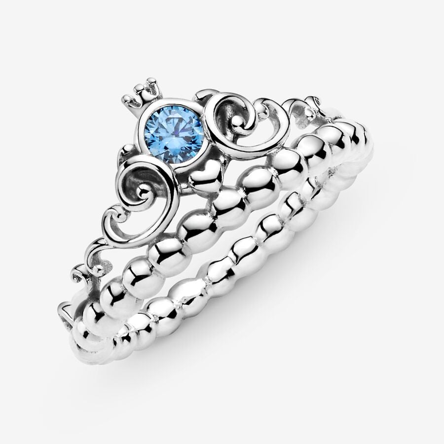 Anillo Corona Azul de Cenicienta de Disney