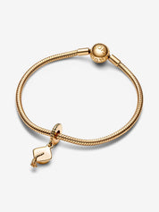 Charm Colgante Birrete Graduación Dorado