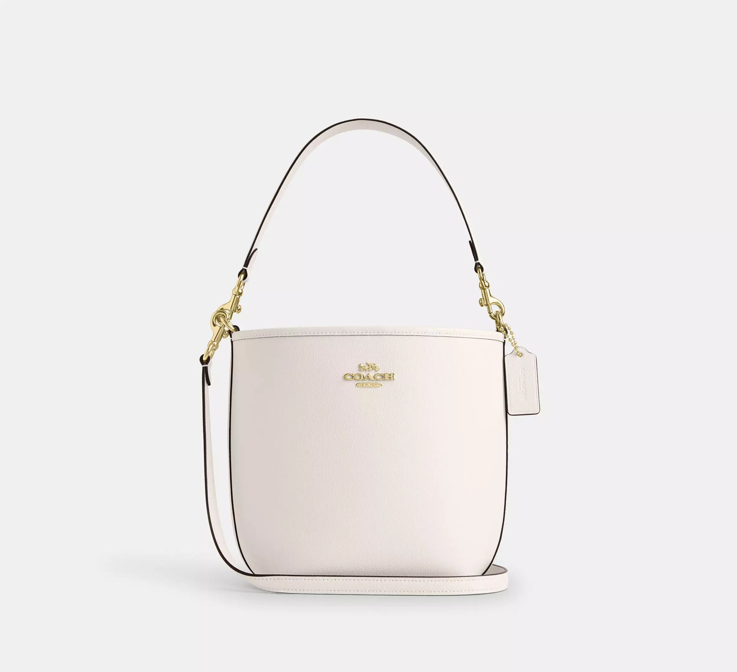 Coach bucket City Small Blanca