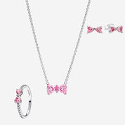 Conjunto Lazo Rosa