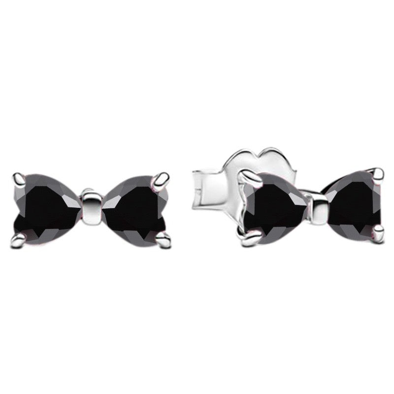 Pendientes Lazo Negro