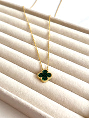 Collar Van Cleef Alhambra Vintage 1 Trebol Verde