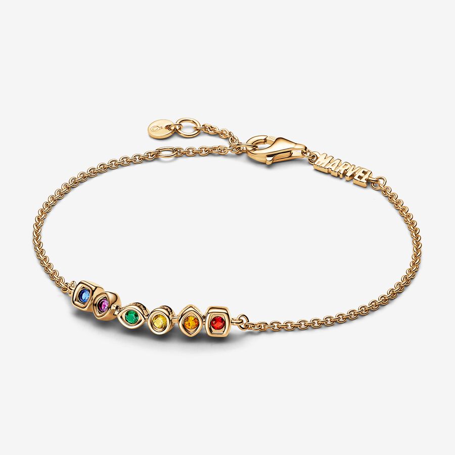 Pulsera de Cadena Gemas del Infinito de Los Vengadores de Marvel