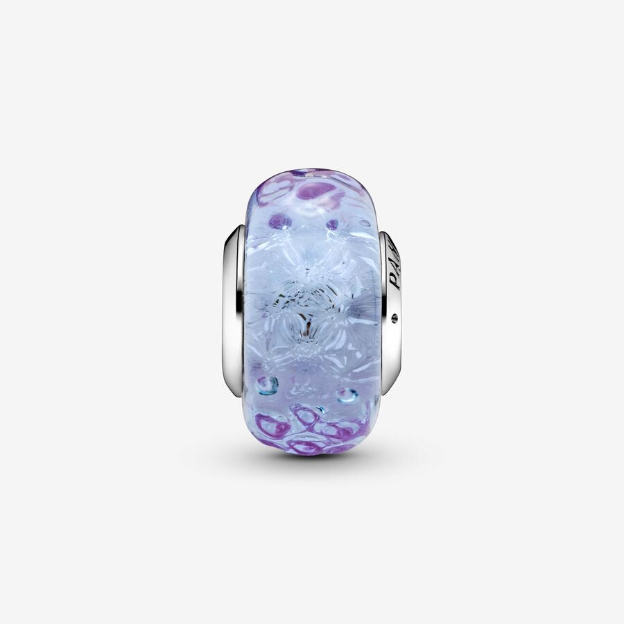 Charm de Cristal de Murano Lavanda Morado