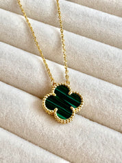 Collar Van Cleef Alhambra Vintage 1 Trebol Verde