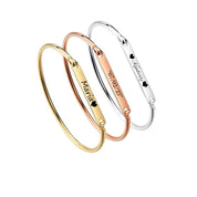 Pulsera Rígida Grabable en Acero Inoxidable