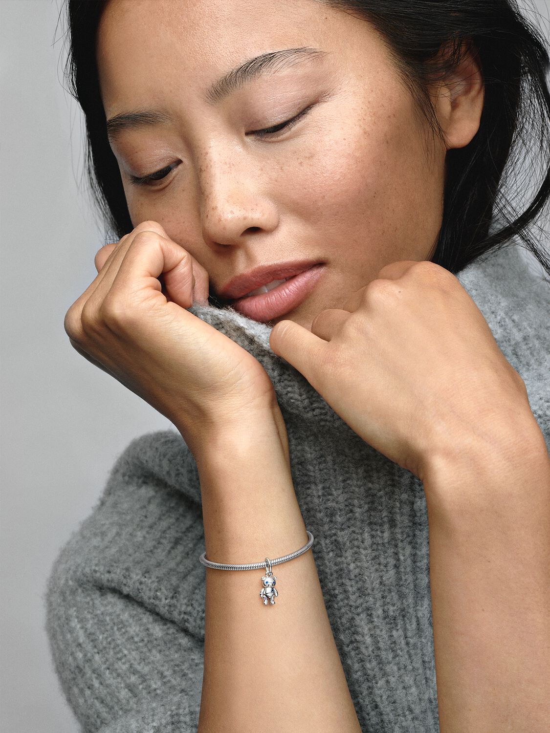 Charm Colgante Osito de Peluche Móvil