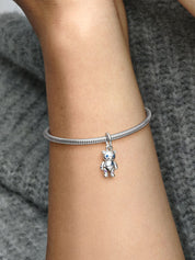 Charm Colgante Osito de Peluche Móvil