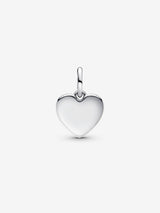 Charm Colgante Grabable Corazón para collar