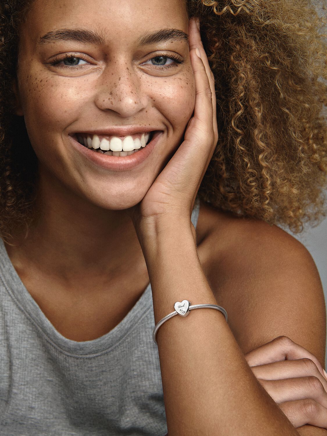 Charm en plata de ley Amor de Padre "Dad"