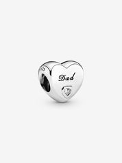 Charm en plata de ley Amor de Padre "Dad"