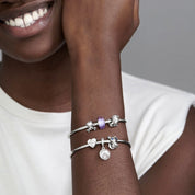 Charm de Cristal de Murano Lavanda Morado