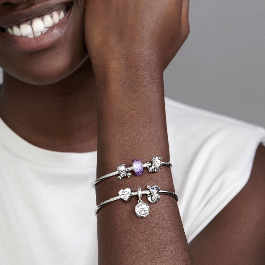 Charm de Cristal de Murano Lavanda Morado