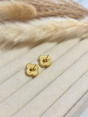Pendientes Van Cleef Alhambra Vintage Dorado