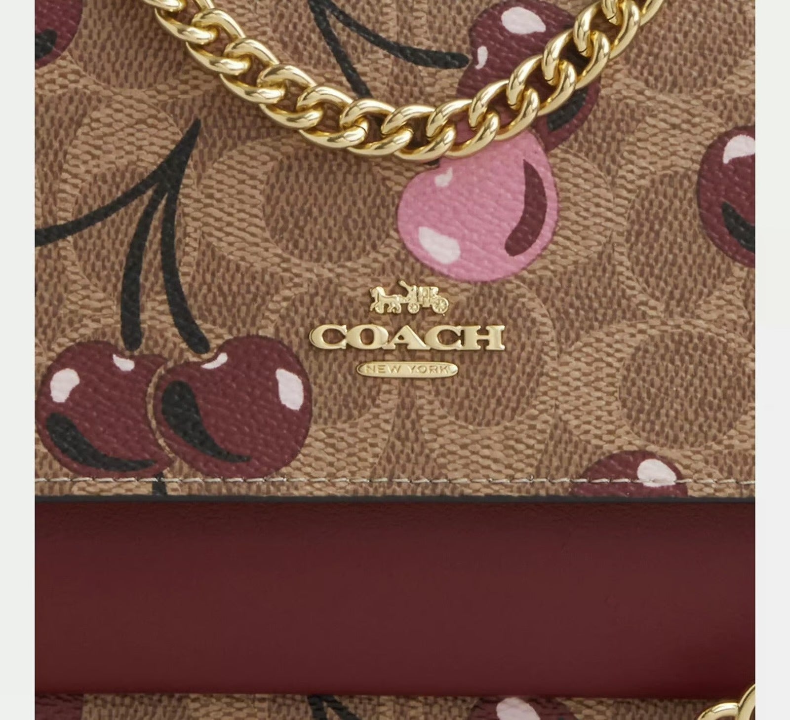 Coach Mini klare Crossbody – Cherry Print