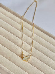 Collar Van Cleef 1 Trébol Mariposa Lucky Alhambra