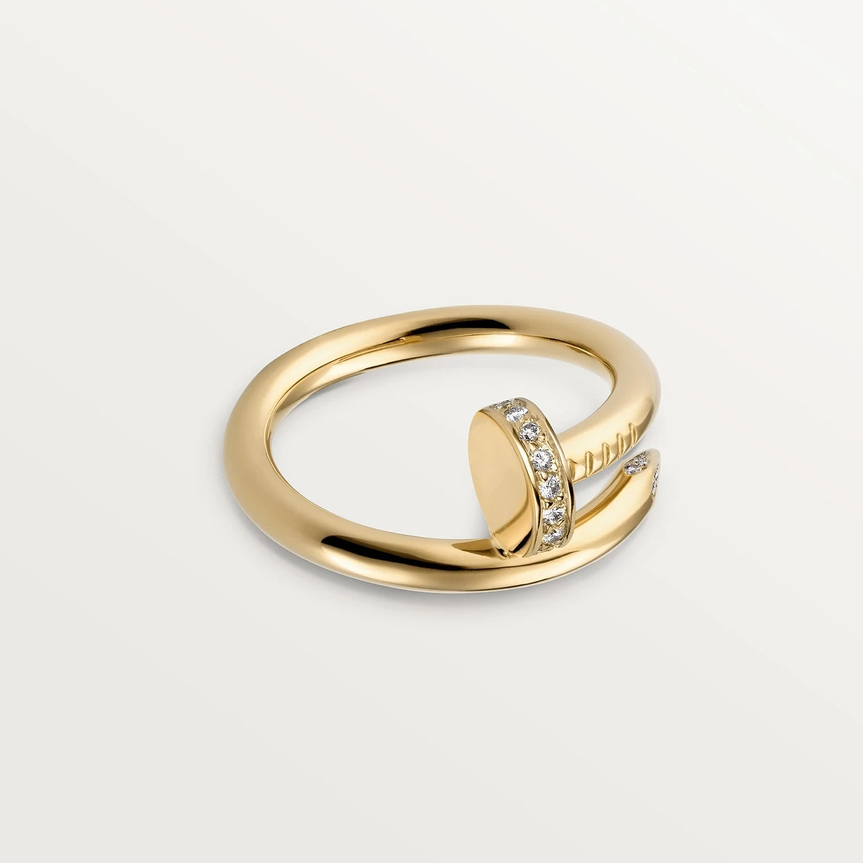 Anillo Clavo Cartier Dorado