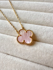 Collar Alhambra Vintage 1 Trébol Rosa