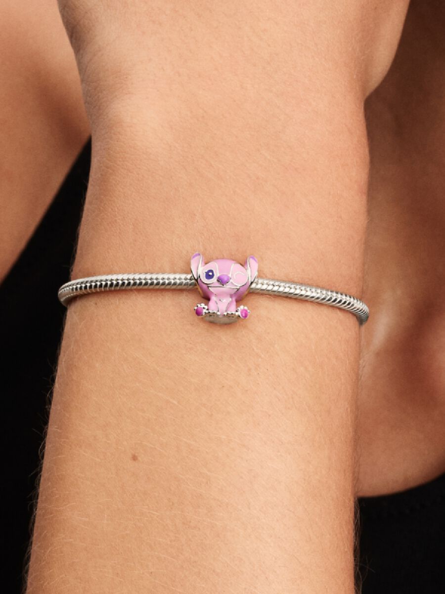 Charm Angel de Lilo y Stitch Rosa de Disney