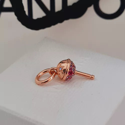 Charm Colgante Bolon Rose Gold