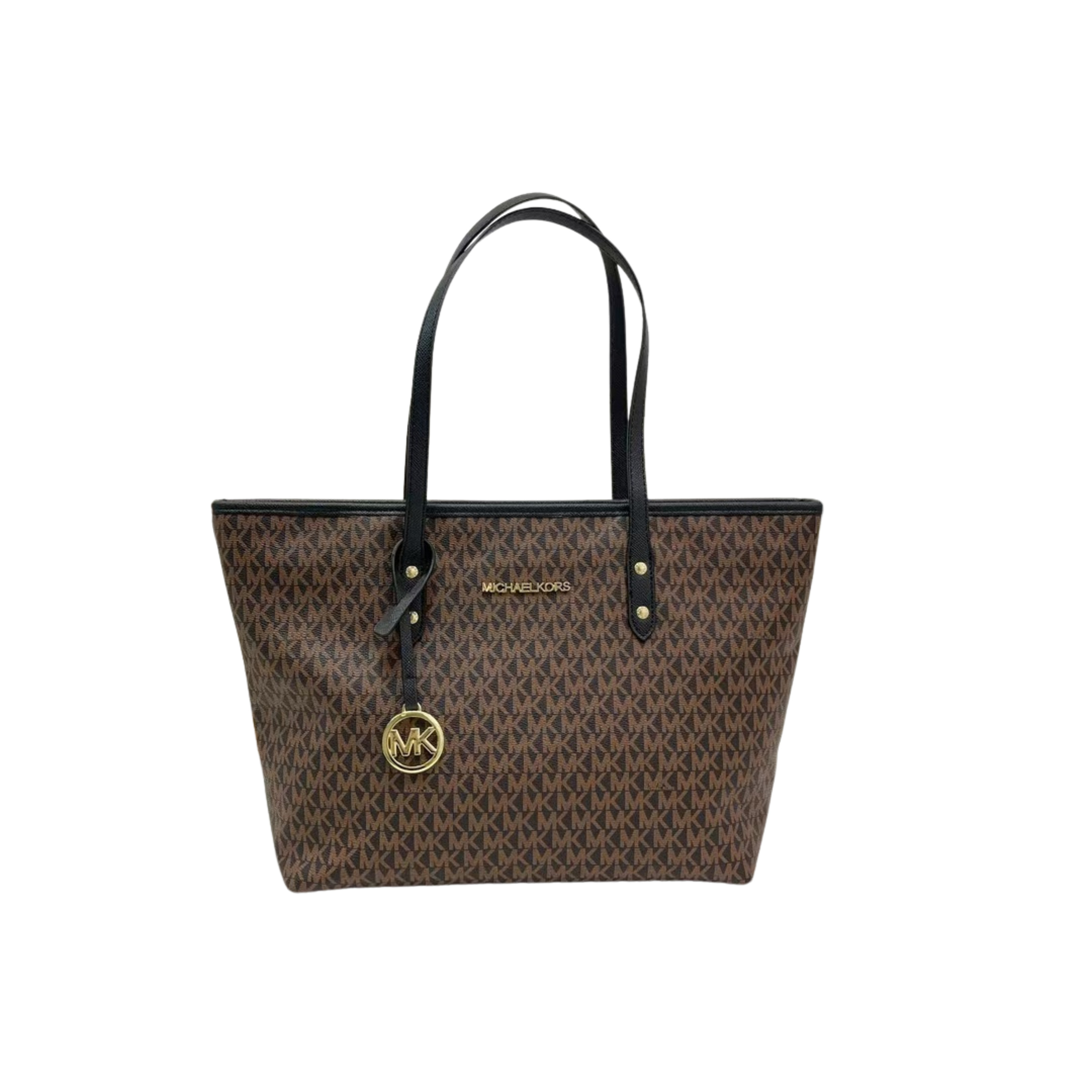 Tote Michael Kors – Logo MK Signature en Marrón