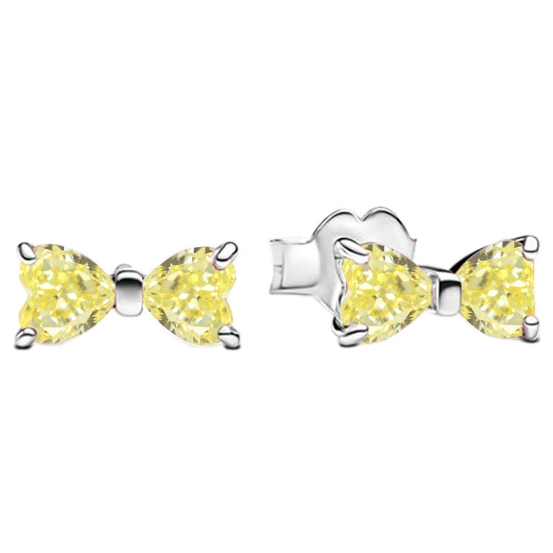 Pendientes Lazo Amarillo