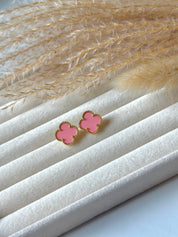 Pendientes Van Cleef Alhambra Vintage Rosa
