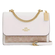Coach Mini Klare Crossbody Signature Blanca/Crema