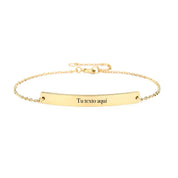 Guillo fino Grabable en Acero Inoxidable