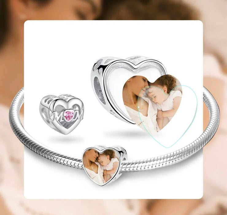 Corazón MOM Porta Foto