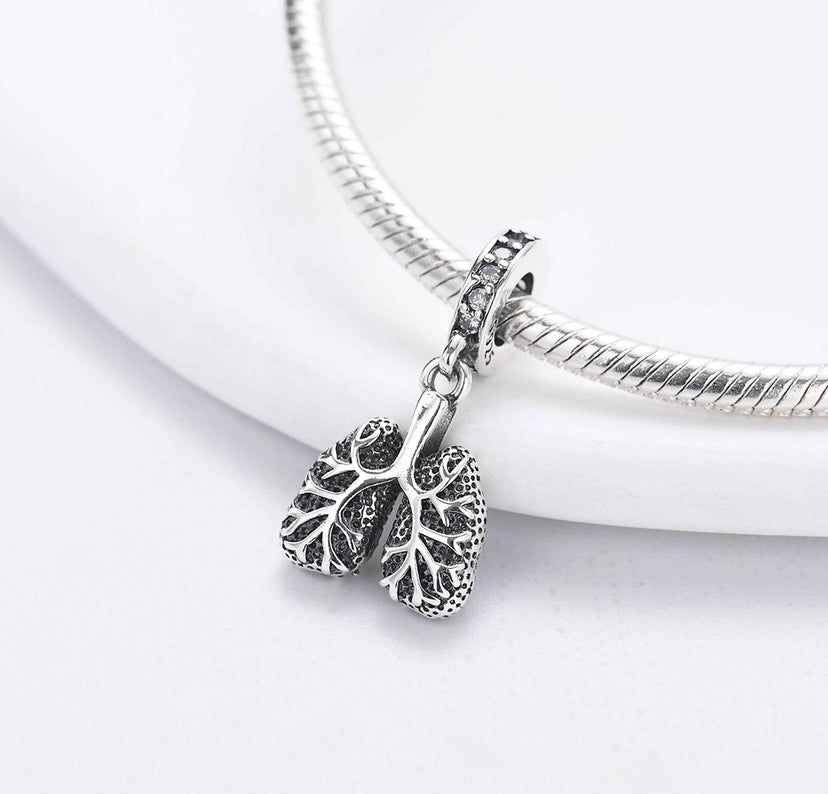 Charm Colgante Pulmones