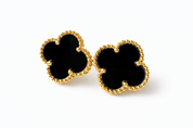 Pendientes Van Cleef Alhambra Vintage Negro