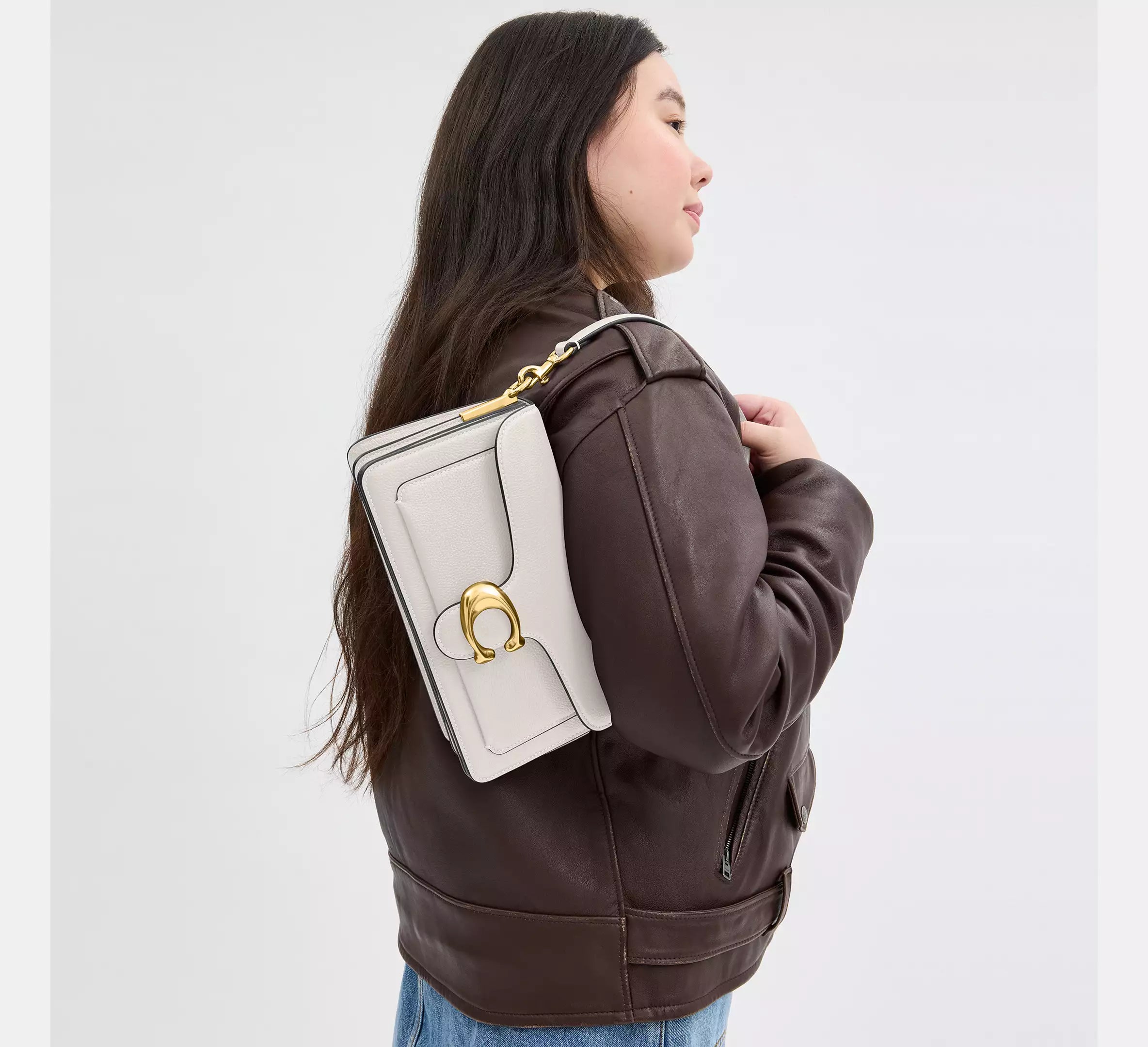 Coach Tabby Shoulder Bag 26 Blanca