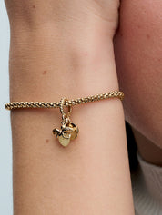 Charm Colgante Dorado Luciérnaga Evangeline