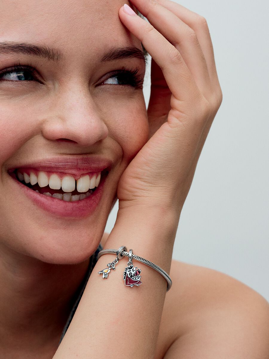 Charm Colgante Divisible de Disney El Rey León Timón y Pumbaa