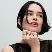 Anillo Banda Forma Orgánica