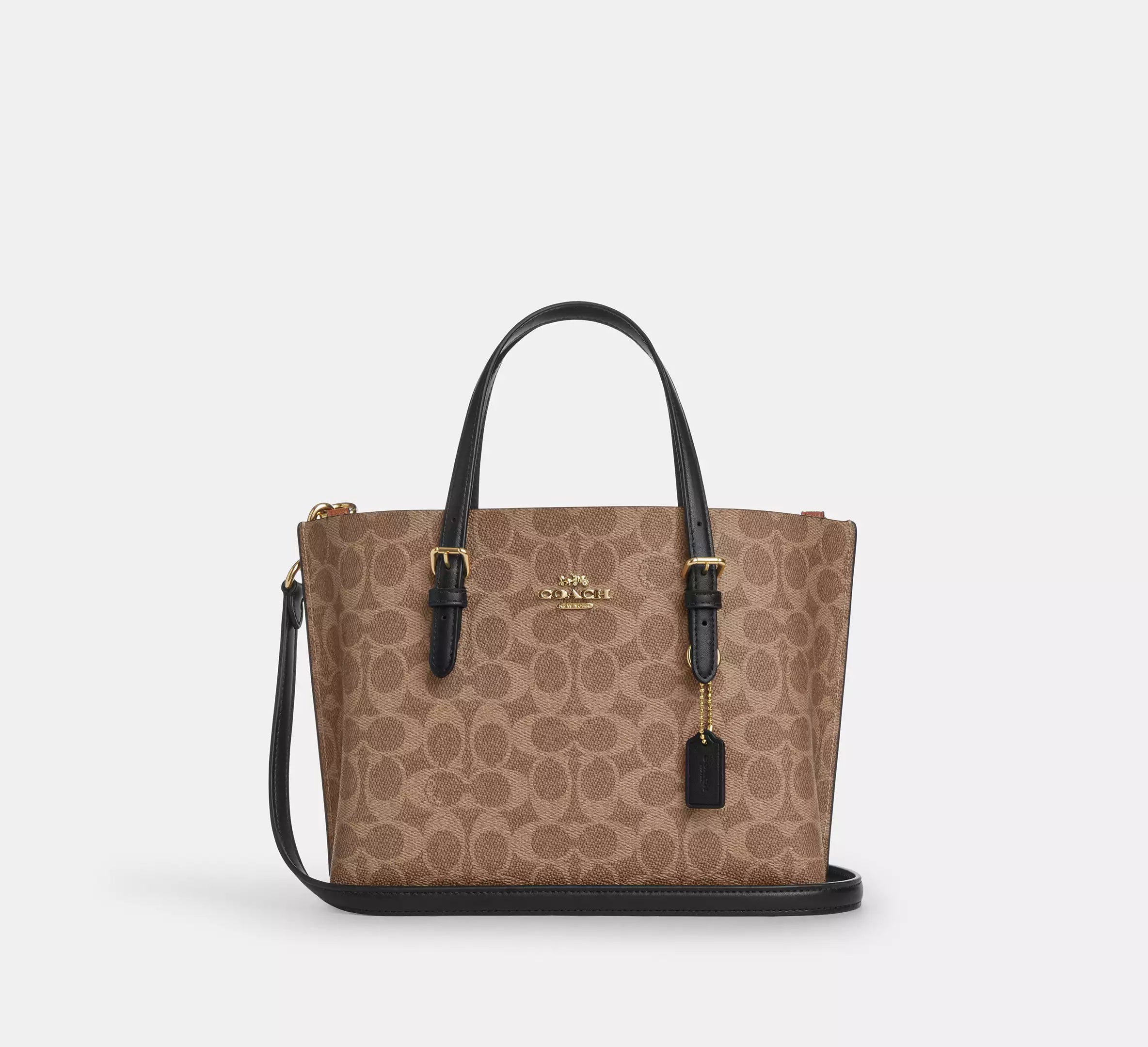 Coach Mollie Tote Bag 25 In Signature Canvas