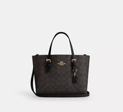 Coach Mollie Tote 25 In Signature Canvas