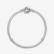 Pulsera Pandora Moments Cadena de Serpiente Cierre Logo Avengers de Marvel
