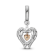Charm del Club Pandora 2021 colgante Alas de Ángel y Corazón