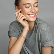 Pulsera Pandora Moments con cierre de Corazón Dorado