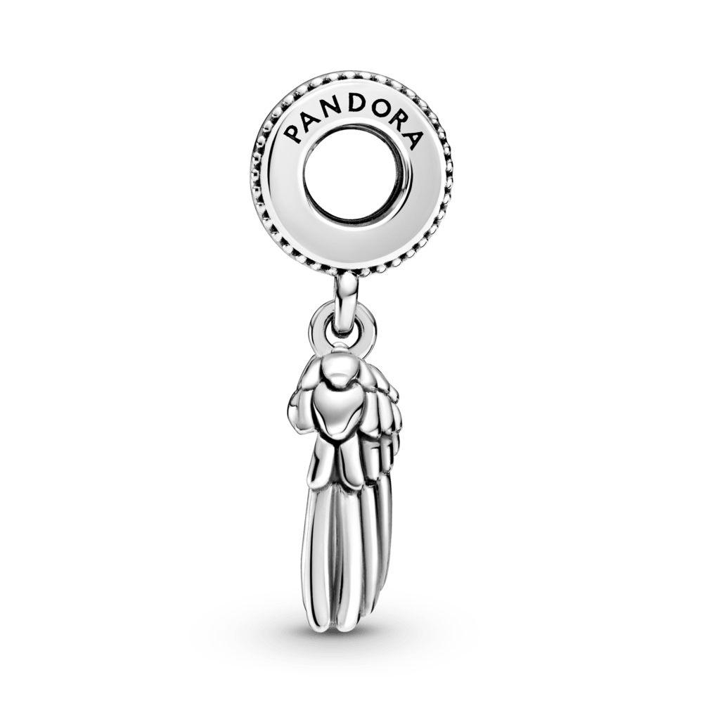 Charm del Club Pandora 2021 colgante Alas de Ángel y Corazón