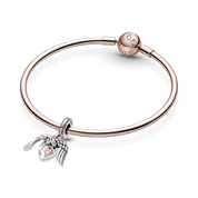 Charm del Club Pandora 2021 colgante Alas de Ángel y Corazón