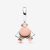 Charm Colgante Doble Campanas Boda